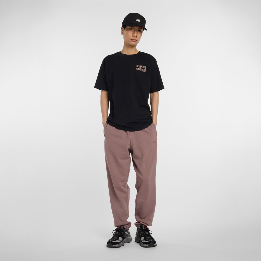 New Balance NB Athletics French Terry Jogger in BRAUN