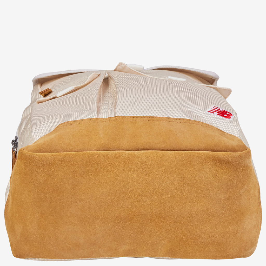 New Balance Legacy Icon Flap Backpack in BEIGE