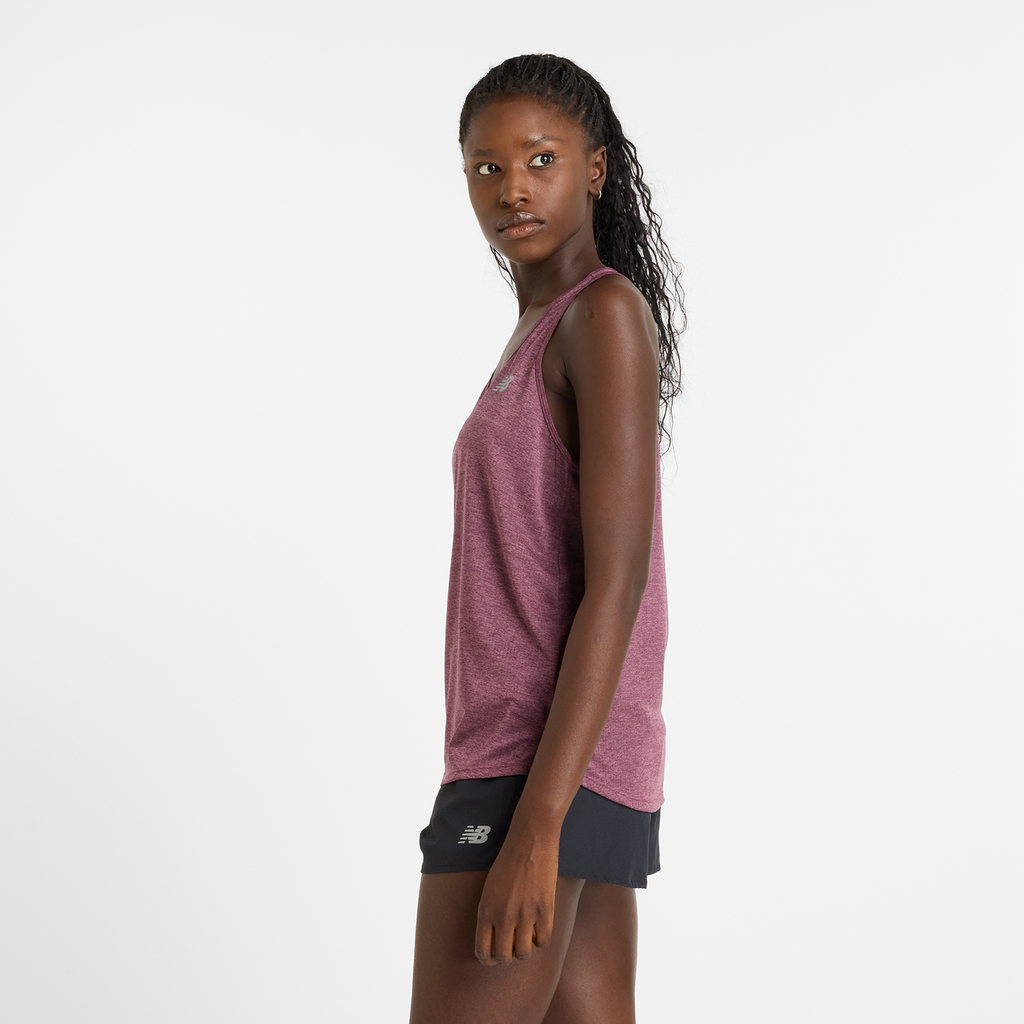 New Balance W NB Athletics Tank in VIOLETT