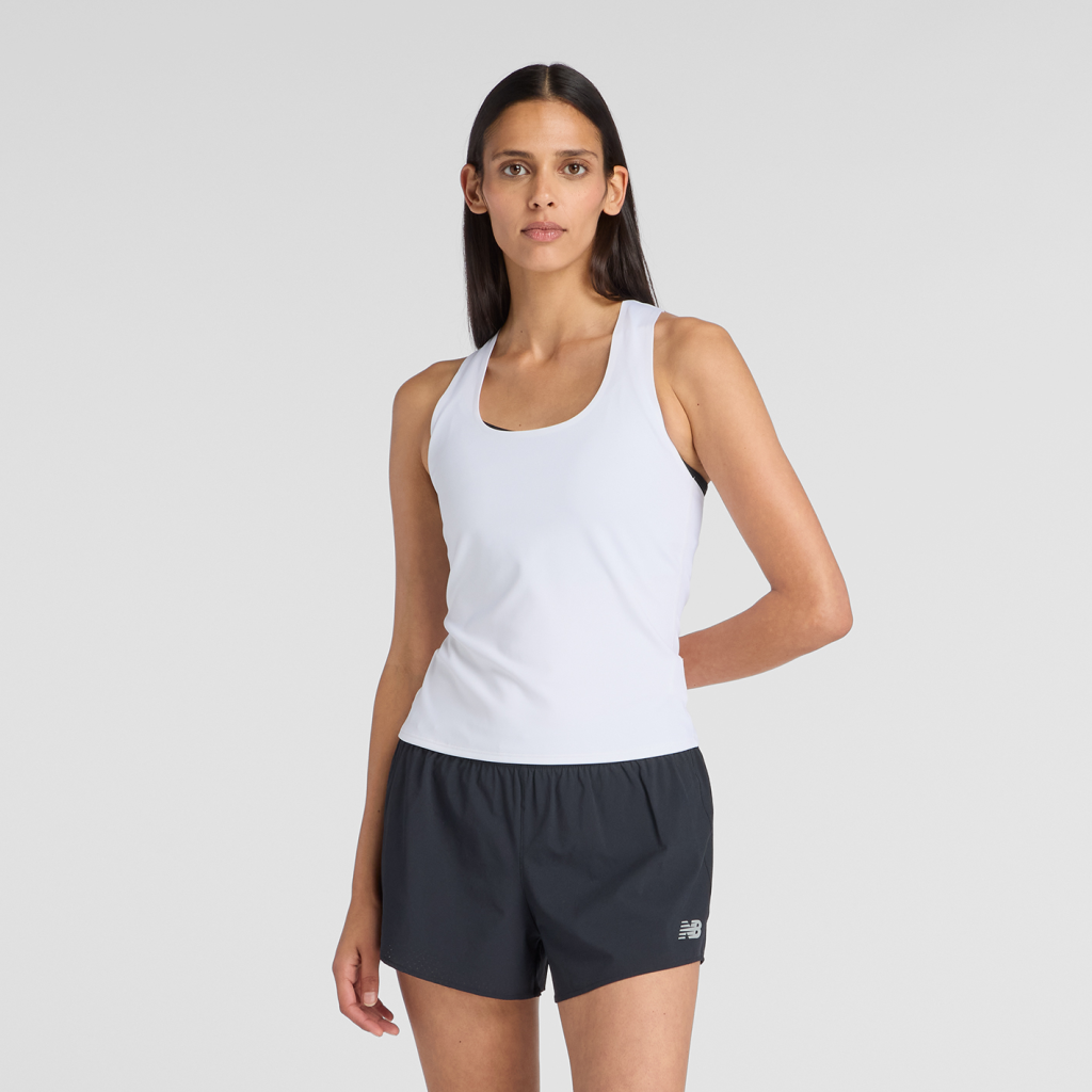 New Balance W Tournament Tank in WEISS