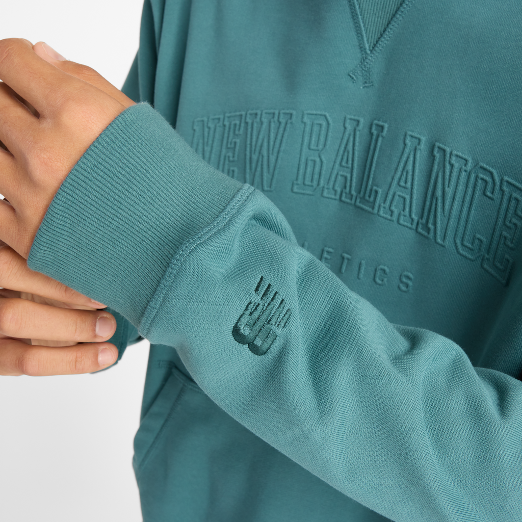 New Balance Graphic Hoodie Better in GRÜN