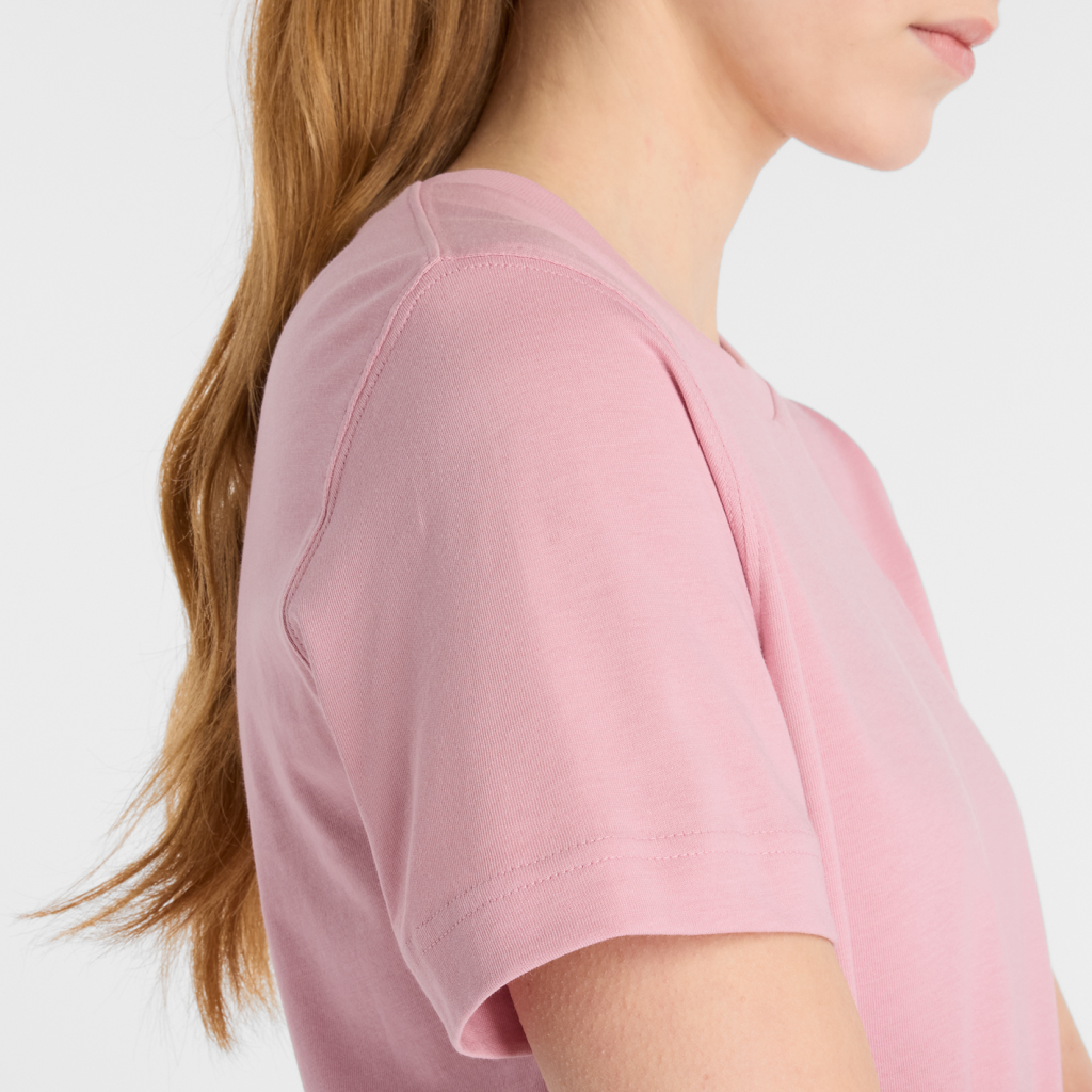 New Balance W New Balance Jersey Small Logo T-Shirt in ROT