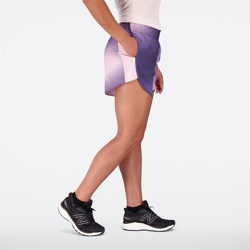 New Balance W Printed Accelerate 5 In Short in PINK