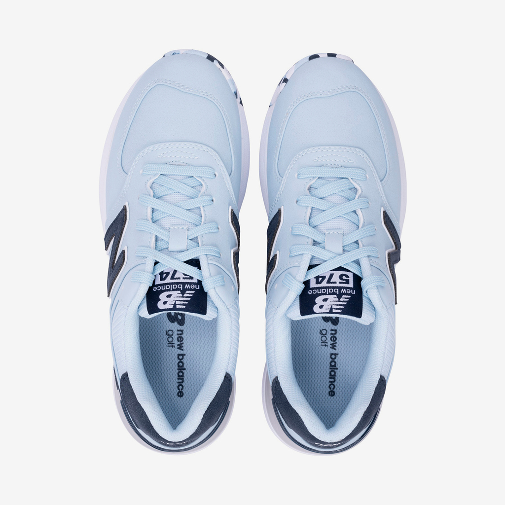 New Balance W 574 Golf Golfschuhe mit Spikes in BLAU