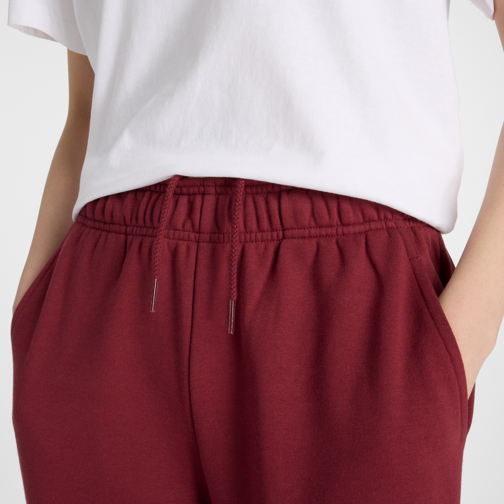 New Balance W Sport Essentials French Terry Jogger in ROT