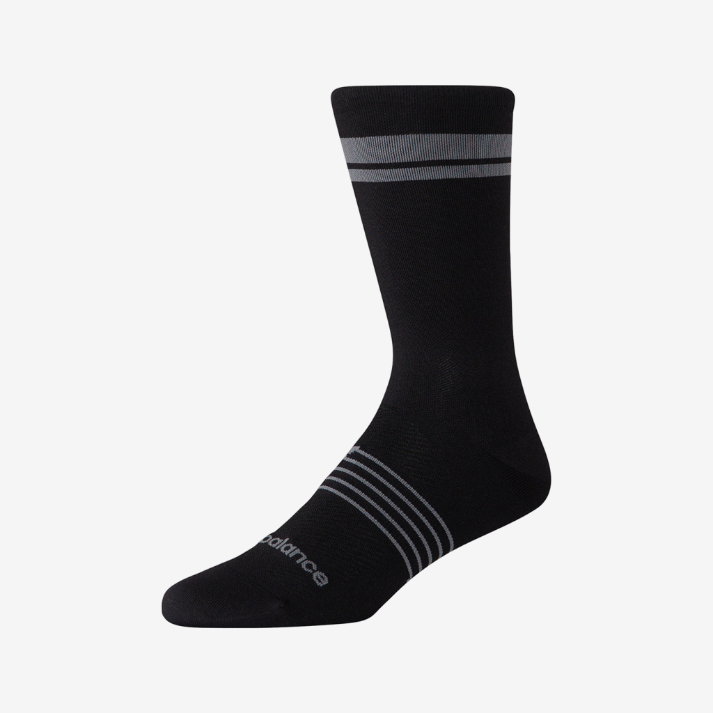 New Balance Pro Run Crew Socks 1 Pair in SCHWARZ
