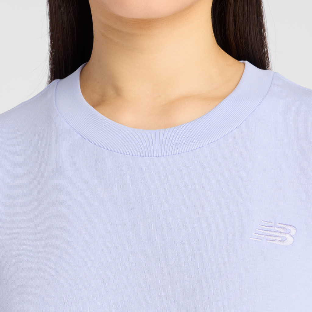 New Balance W NB Athletics Jersey T-Shirt in VIOLETT
