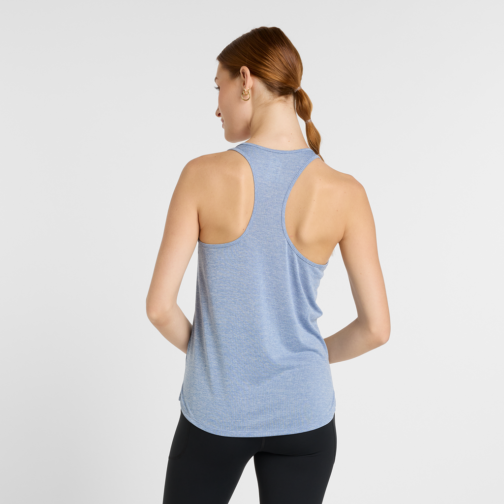New Balance W NB Athletics Tank in BLAU