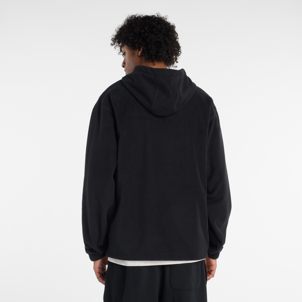 New Balance Sport Polar Fleece Full Zip in SCHWARZ