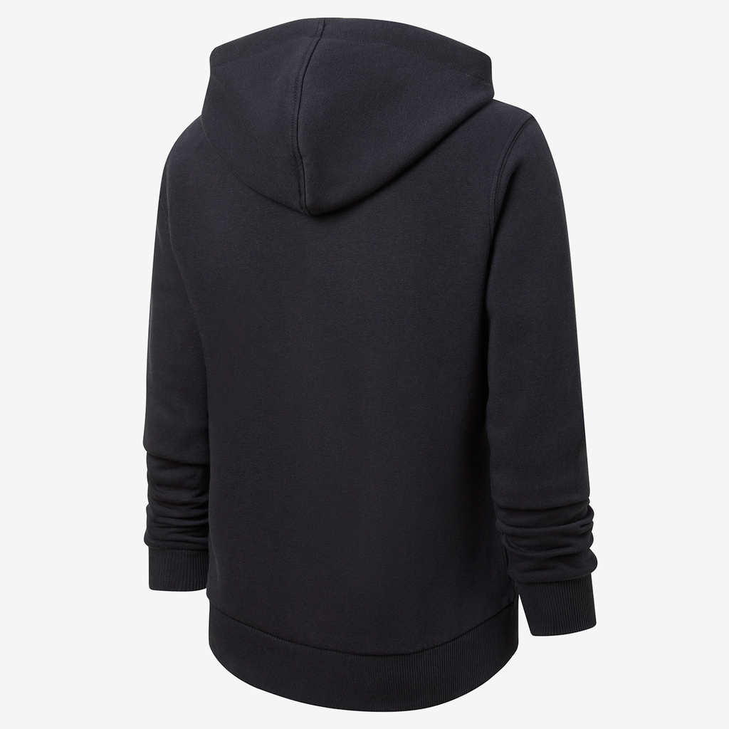 New Balance W NB Small Logo Zip Hoodie in SCHWARZ