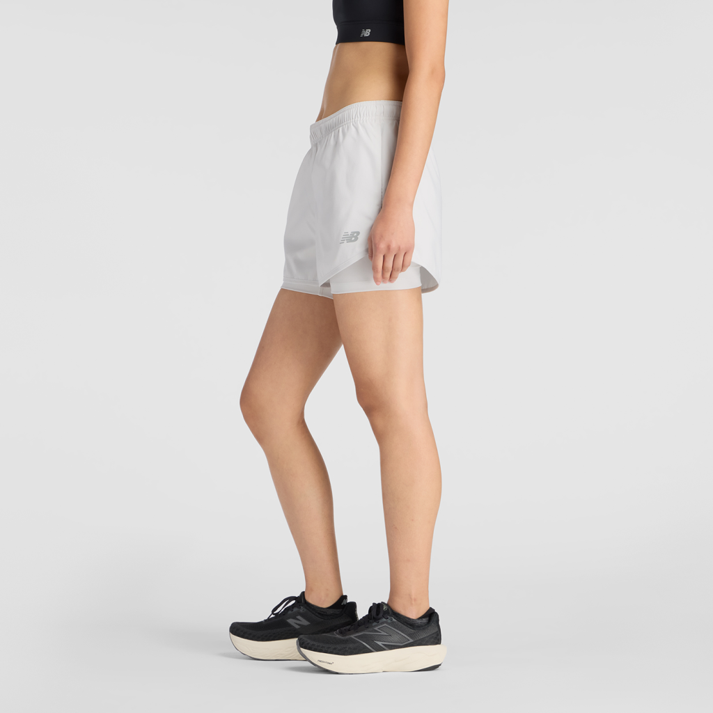 New Balance W Sport Essentials 2 In 1 Short 3 Inch in GRAU