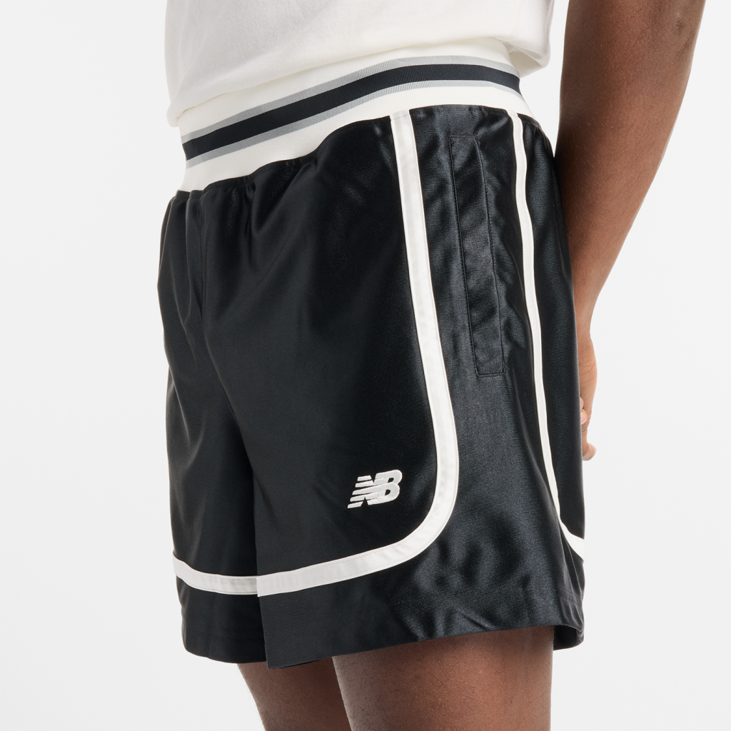 New Balance Poly Tricot Short in SCHWARZ