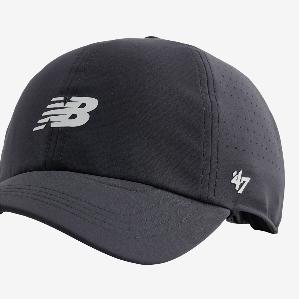 New Balance '47 Clean Up Ultimate Run Hat in SCHWARZ