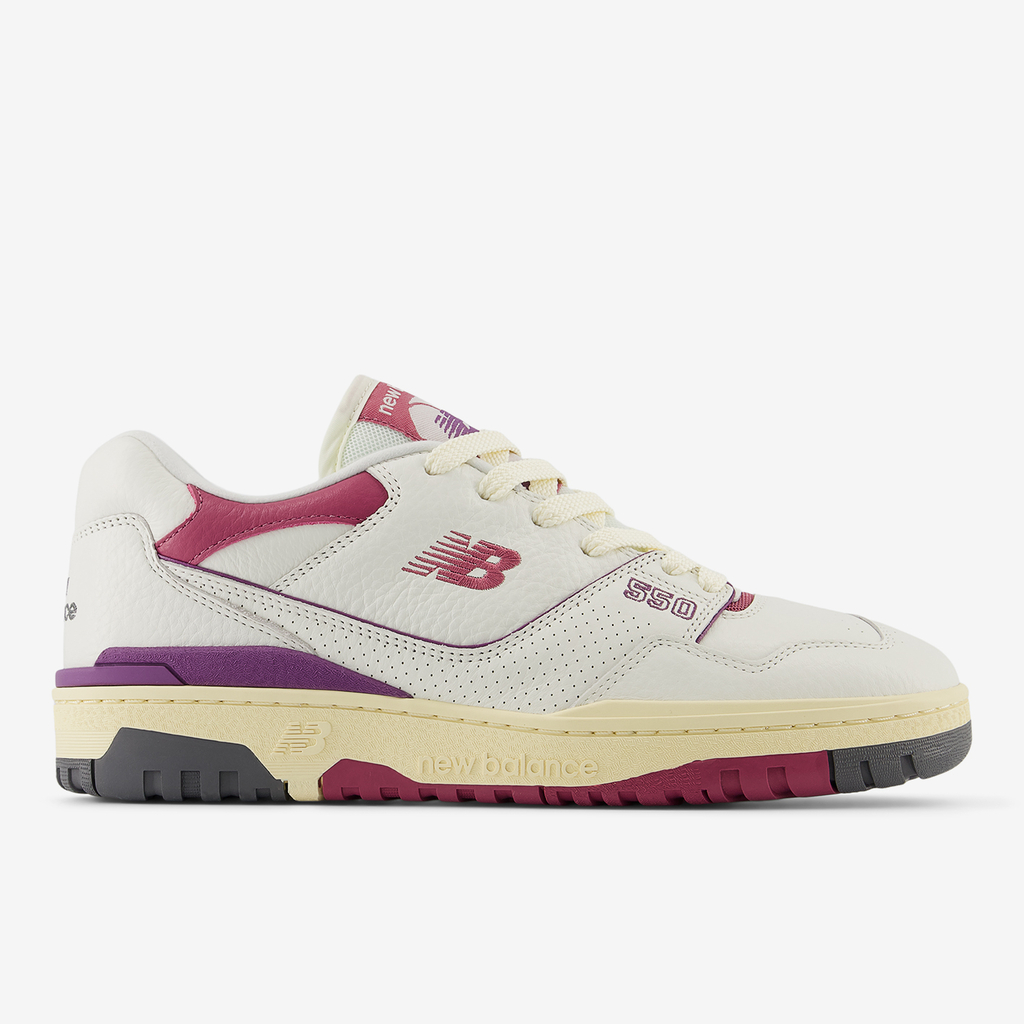 New Balance U 550 Retro Tennis Freizeitschuhe in WEISS
