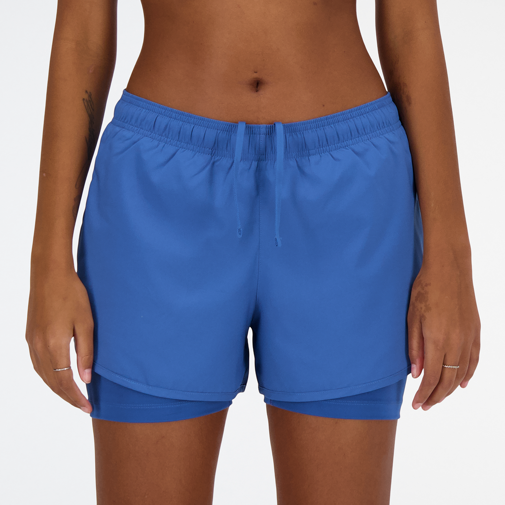New Balance W Sport Essentials 2 In 1 Short 3 Inch in BLAU