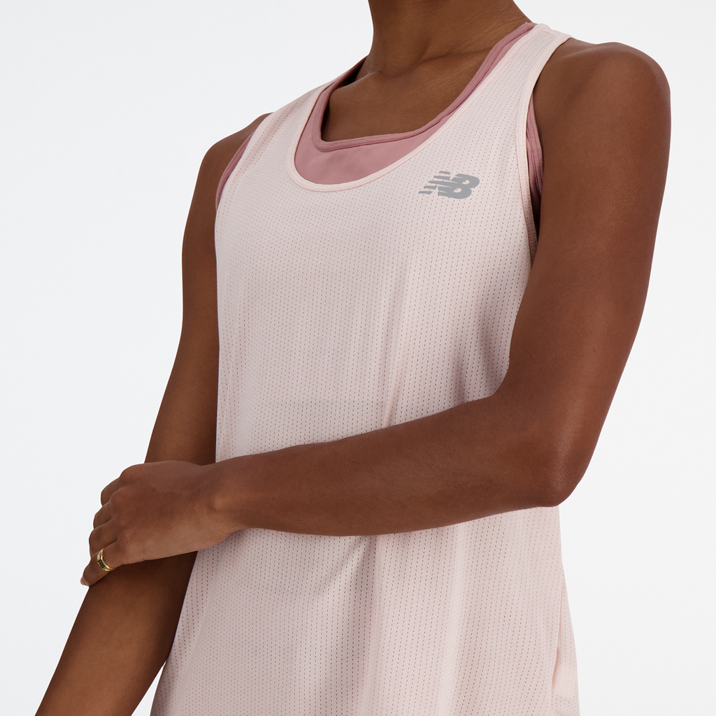 New Balance W NB Athletics Tank in PINK
