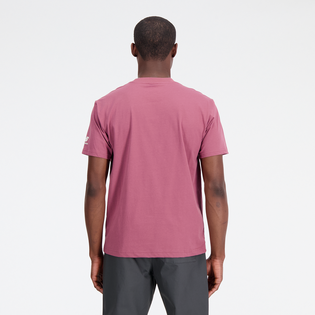 New Balance Essentials Varsity T-Shirt in ROT