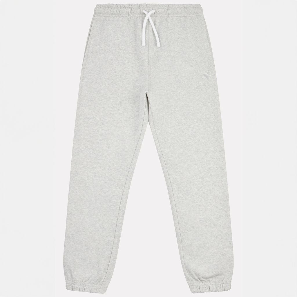 New Balance B New Balance French Terry Small Logo Jogger in GRAU