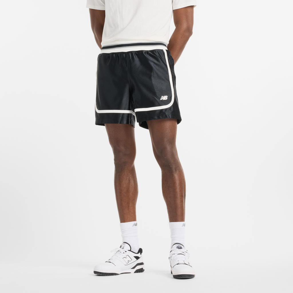 New Balance Poly Tricot Short in SCHWARZ