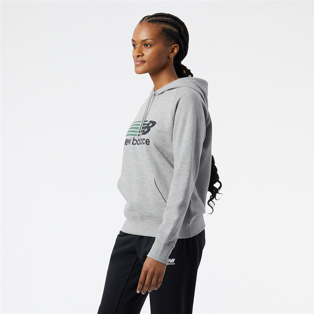 New Balance W NB Classic Hoodie in GRAU