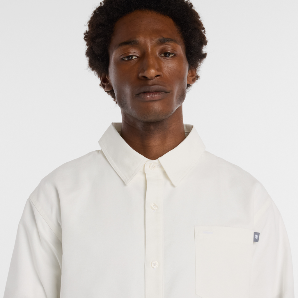 New Balance Oxford Shirt in BLAU