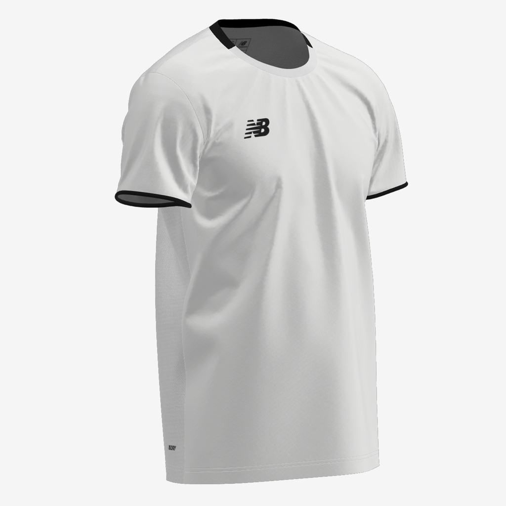 New Balance W TW Kit Sprint SS Jersey in WEISS