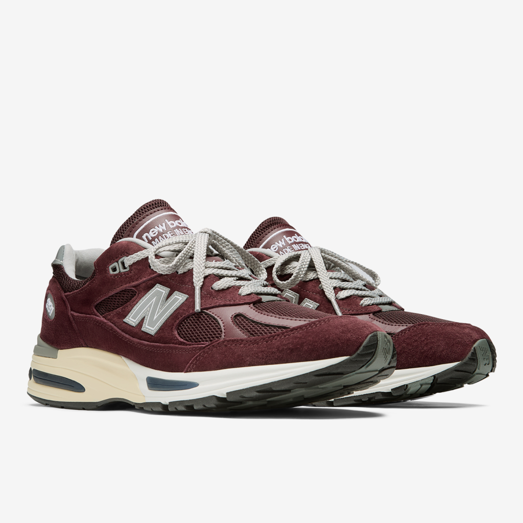 New Balance M 991v2 Made in UK Seasonal Freizeitschuhe in VIOLETT