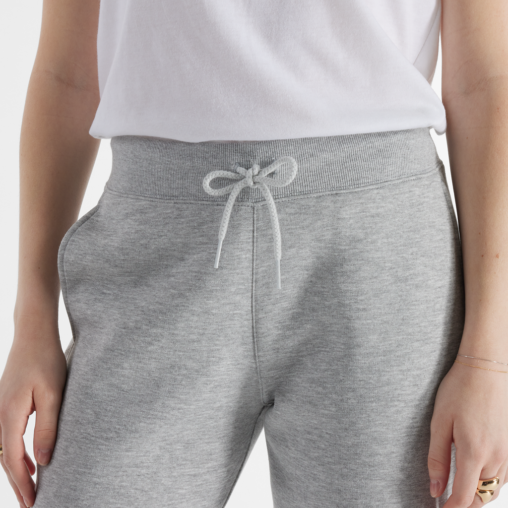 New Balance W NB Classic Core Fleece Pant in GRAU