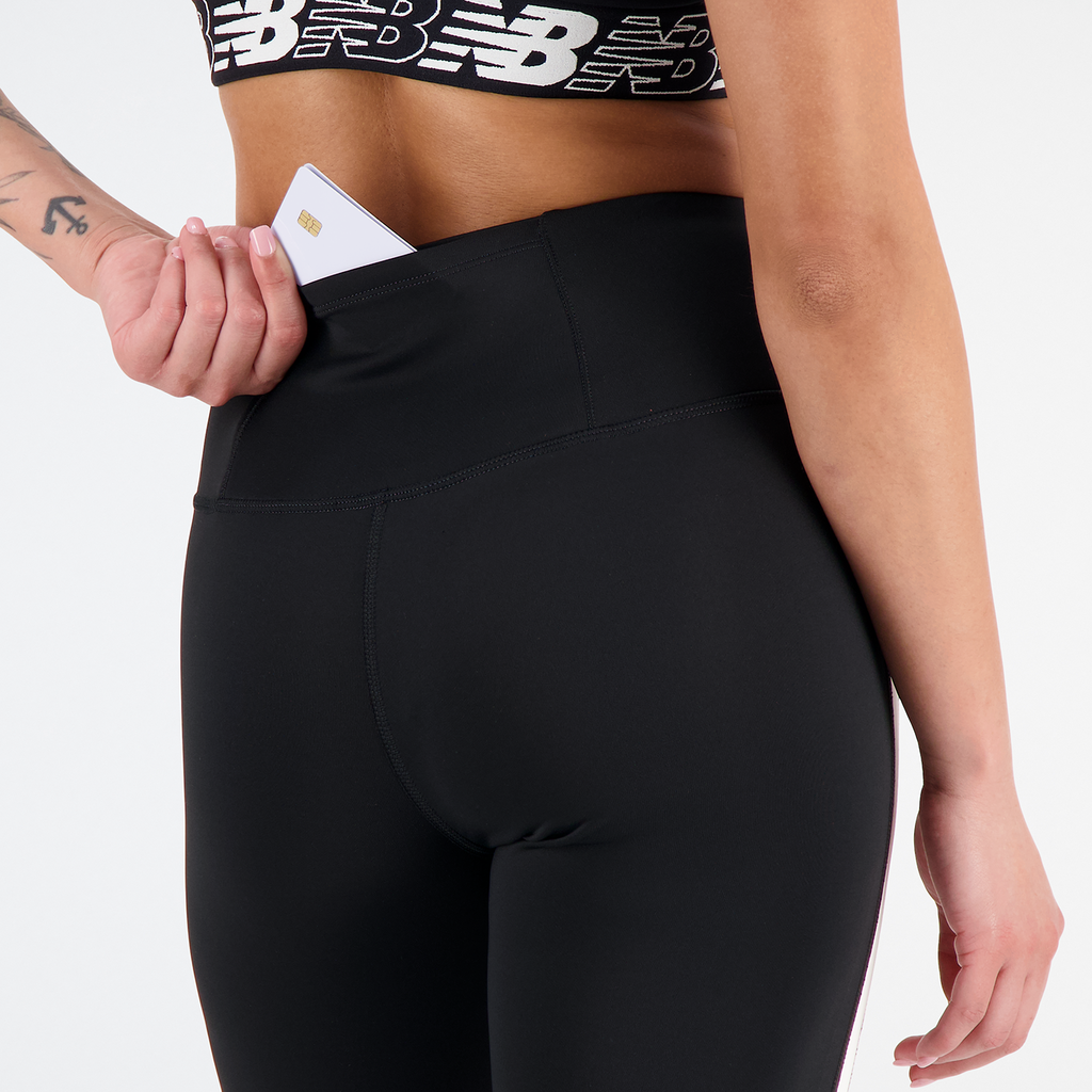 New Balance W Tech Training High Rise Pocket Tight in SCHWARZ