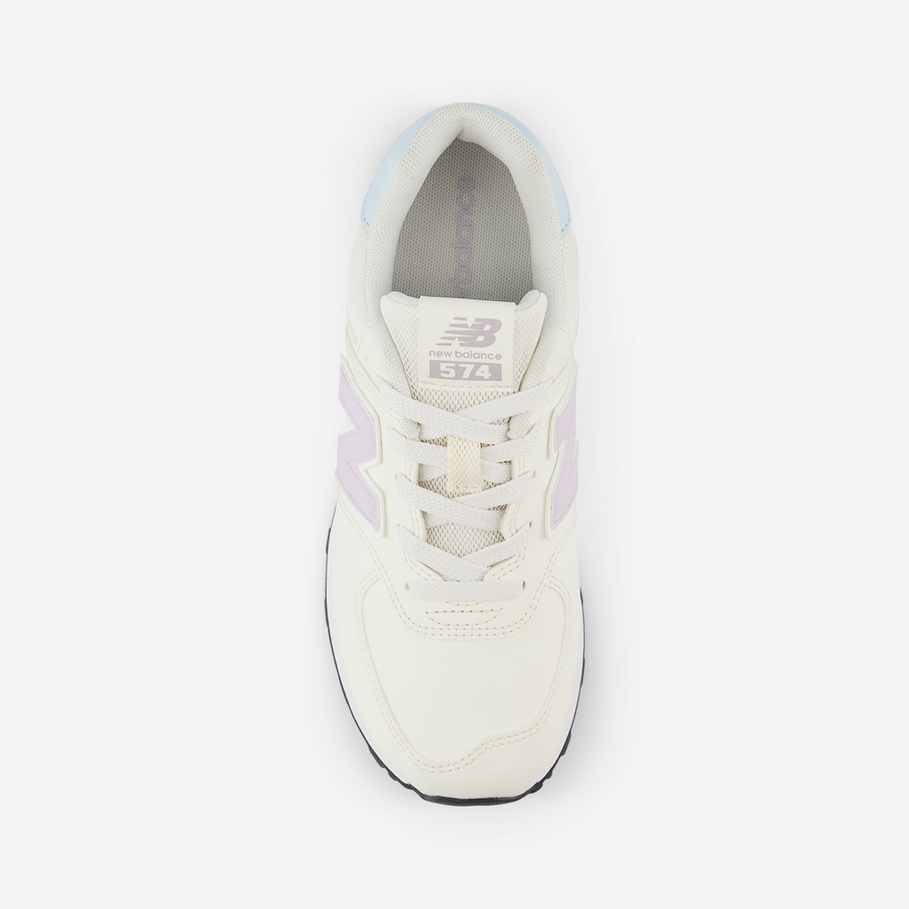 New Balance G 574 Closed Vamp Freizeitschuhe in WEISS