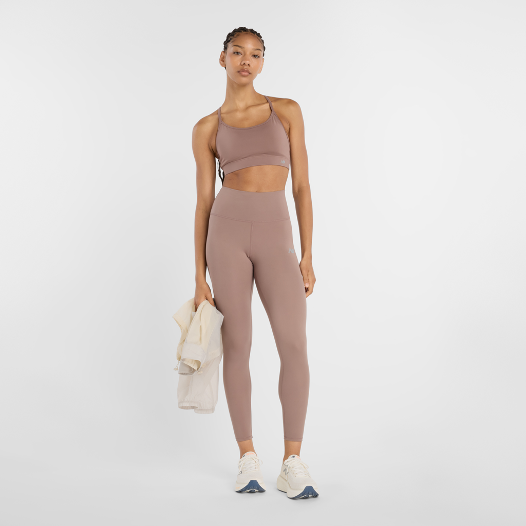 New Balance W NB Harmony High Rise Legging 25" in BRAUN