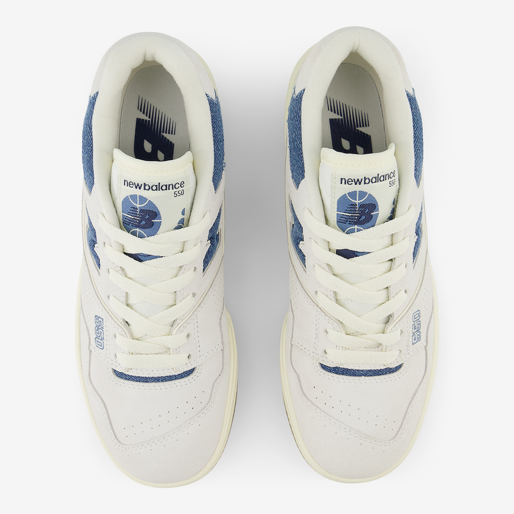 New Balance W 550 Denim Freizeitschuhe in WEISS
