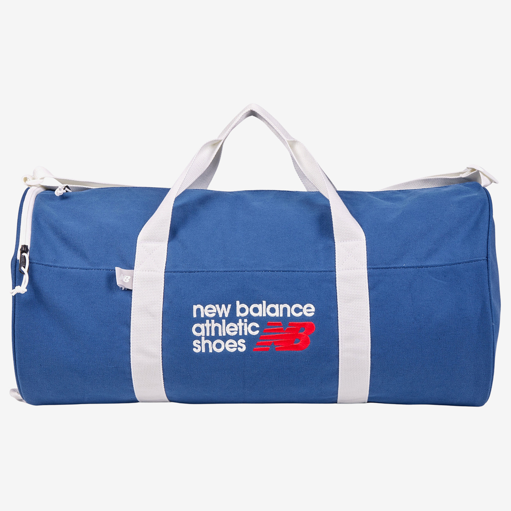 New Balance Canvas Duffel in BLAU