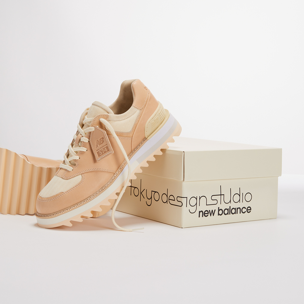 New Balance MS574TVT X Tokyo Design Studio Freizeitschuhe für Herren in ORANGE