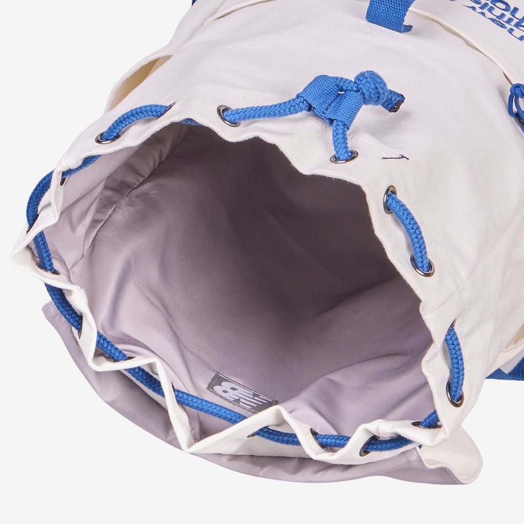New Balance Canvas Backpack in BLAU