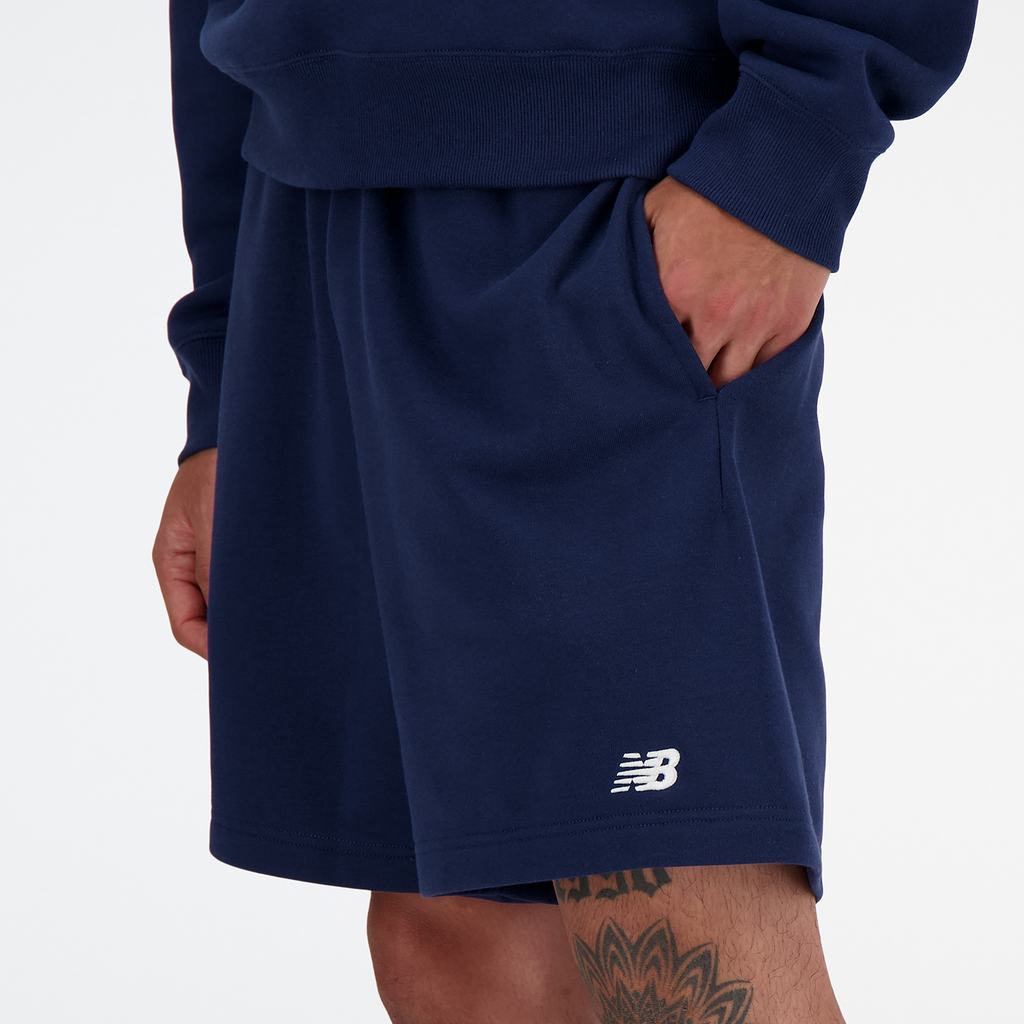 New Balance Sport Essentials French Terry Short 7 Inch in BLAU
