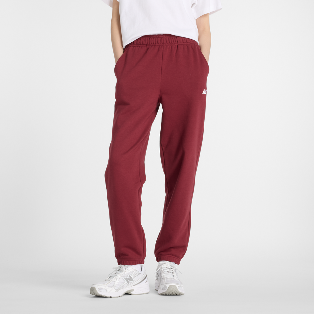 New Balance W Sport Essentials French Terry Jogger in ROT