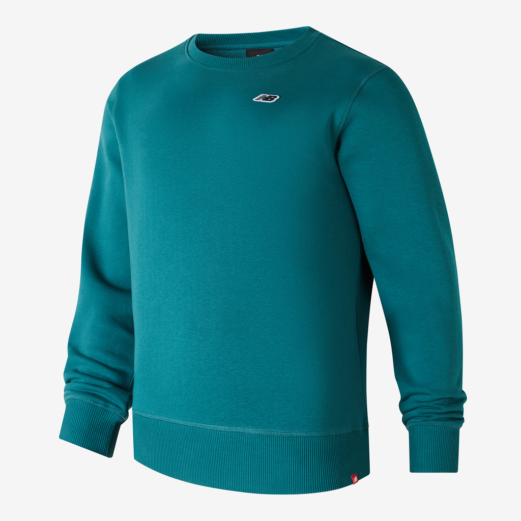 New Balance NB Small Logo Crew Sweat in GRÜN