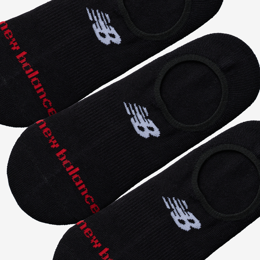 New Balance NB Everyday Ultra Low No Show 3 Pairs in SCHWARZ