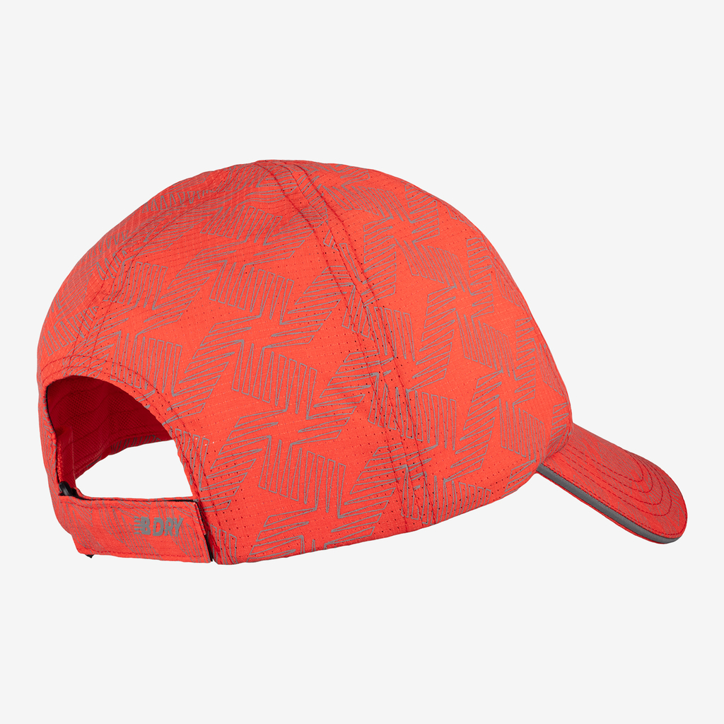 New Balance 6 Panel Light Speed Hat in ROT