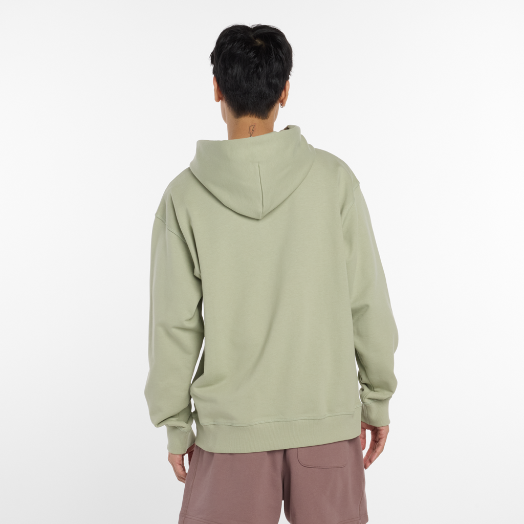 New Balance Athletics French Terry Logo Hoodie in GRÜN