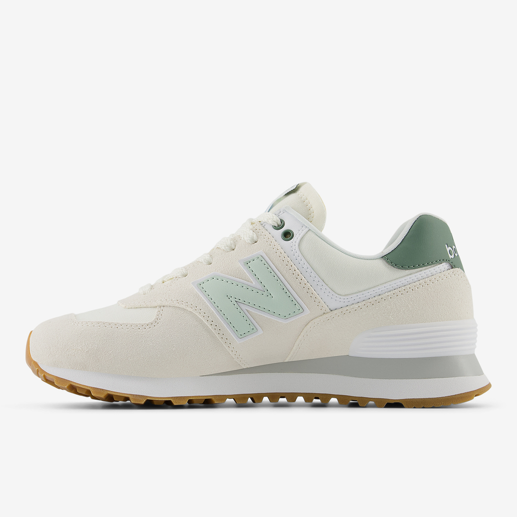 New Balance W 574 Seasonal Freizeitschuhe in WEISS