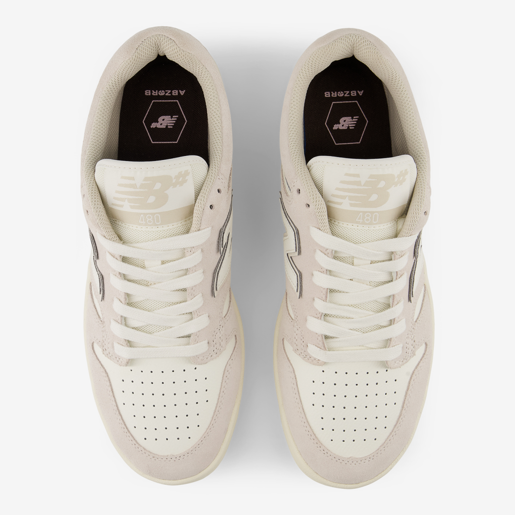 New Balance M Numeric 480 Skateboardschuhe in WEISS