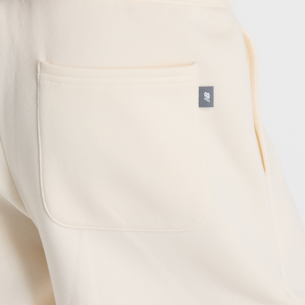 New Balance W Linear Heritage Fleece Barrel Leg Pant in GRAU
