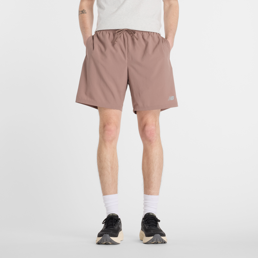 New Balance Sport Essentials Short 7 Inch Brief in BRAUN