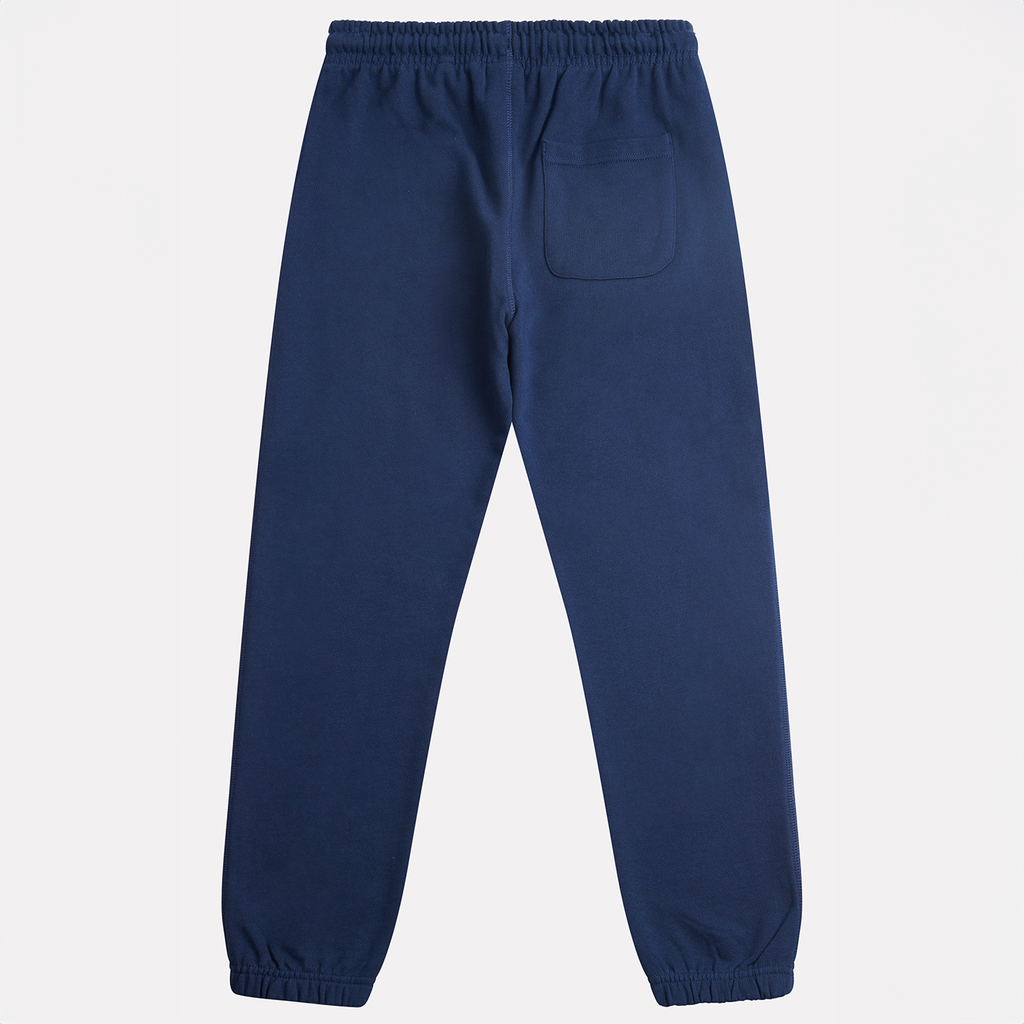 New Balance B New Balance French Terry Small Logo Jogger in BLAU