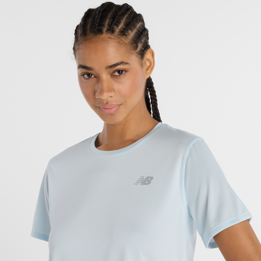 New Balance W New Balance Short Sleeve in GRAU