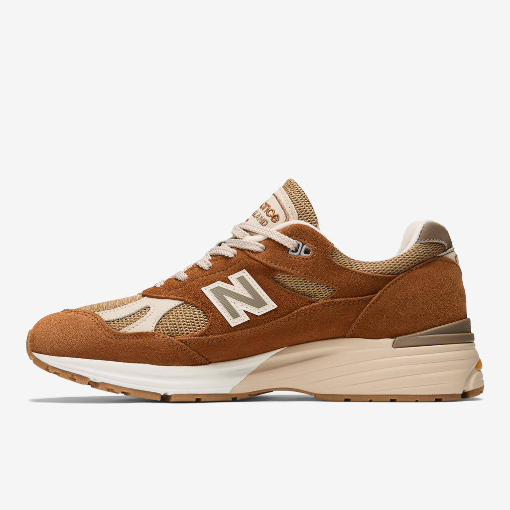 New Balance M 991v2 Made in UK Iconic Influences Freizeitschuhe in BRAUN
