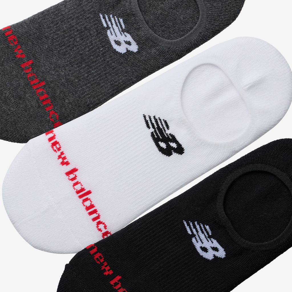 New Balance NB Everyday Ultra Low No Show 3 Pairs in WEISS