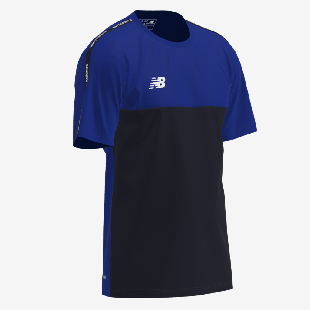 New Balance TW Training Cotton Feel Tee in BLAU